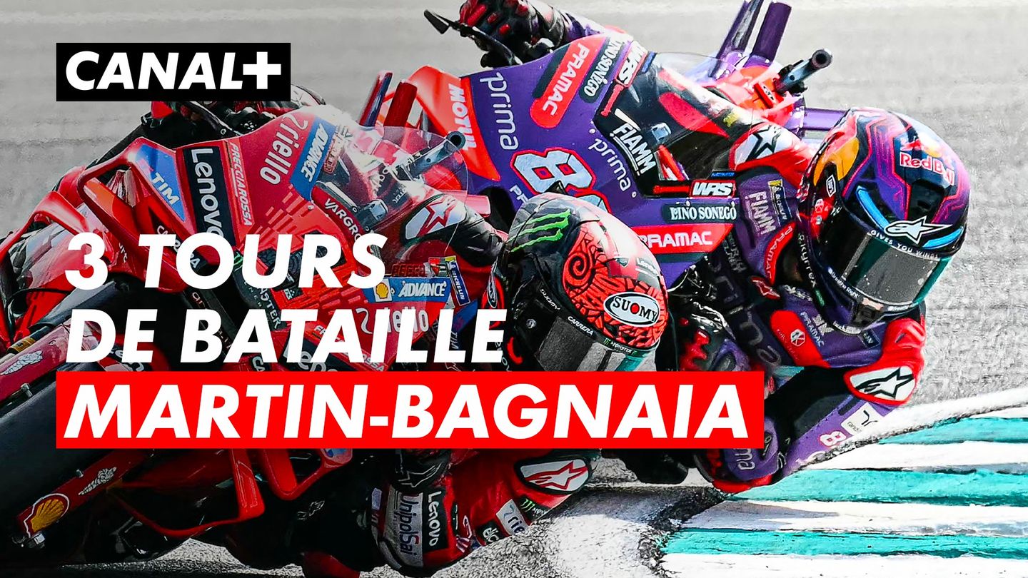 Les 3 tours de bataille exceptionnels entre Francesco Bagnaia et Jorge Martin lors du GP de Malaisie - MotoGP