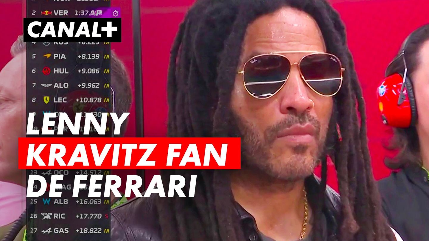 Lenny Kravitz fan de Ferrari - Grand Prix de Singapour - F1