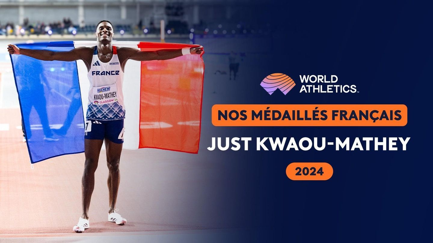 Nos médaillés français - Just Kwaou-Mathey 2024