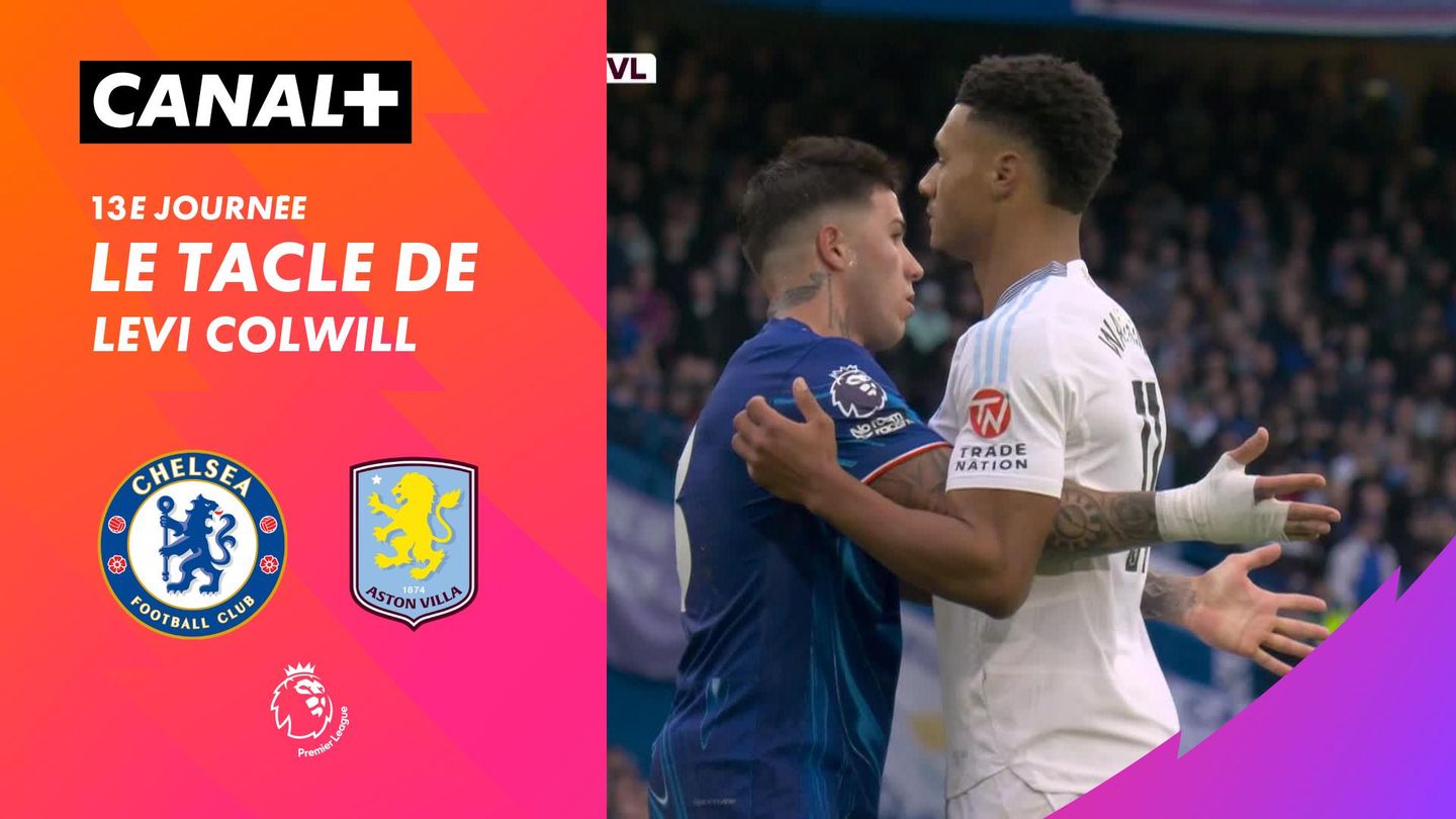 Le tacle de Levi Colwill contre Aston Villa (72')