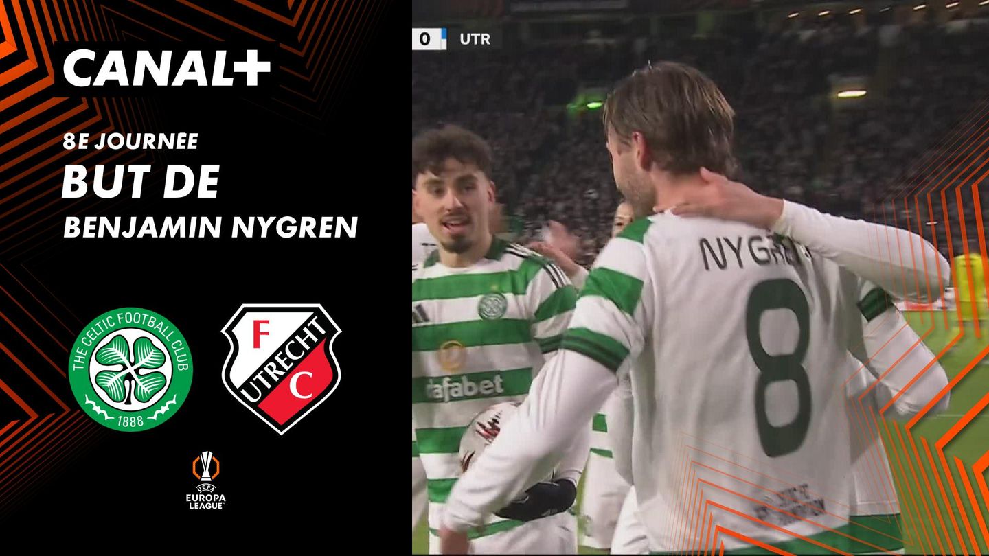 Le but de Benjamin Nygren contre Utrecht (6')