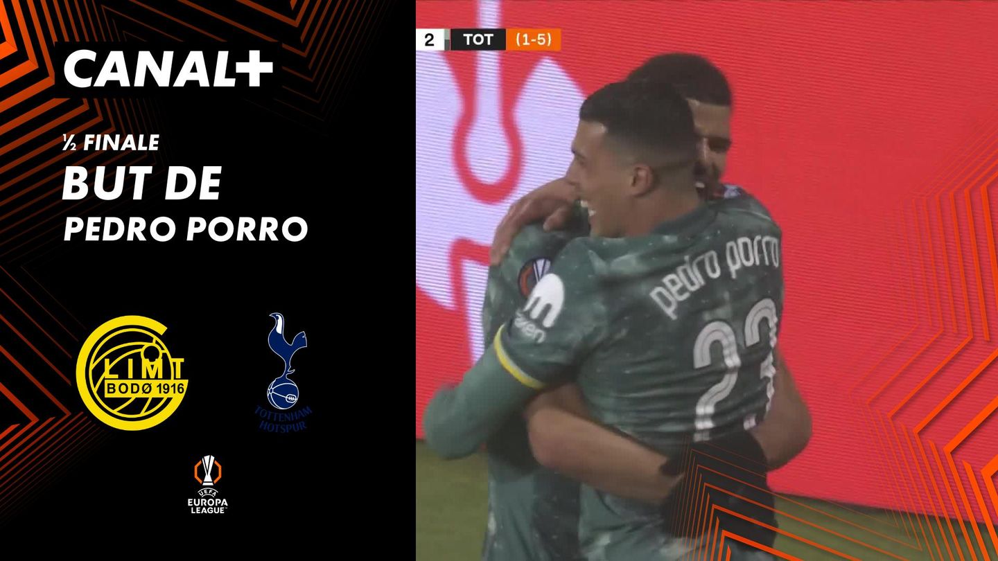 69' But de Pedro Porro, Tottenham