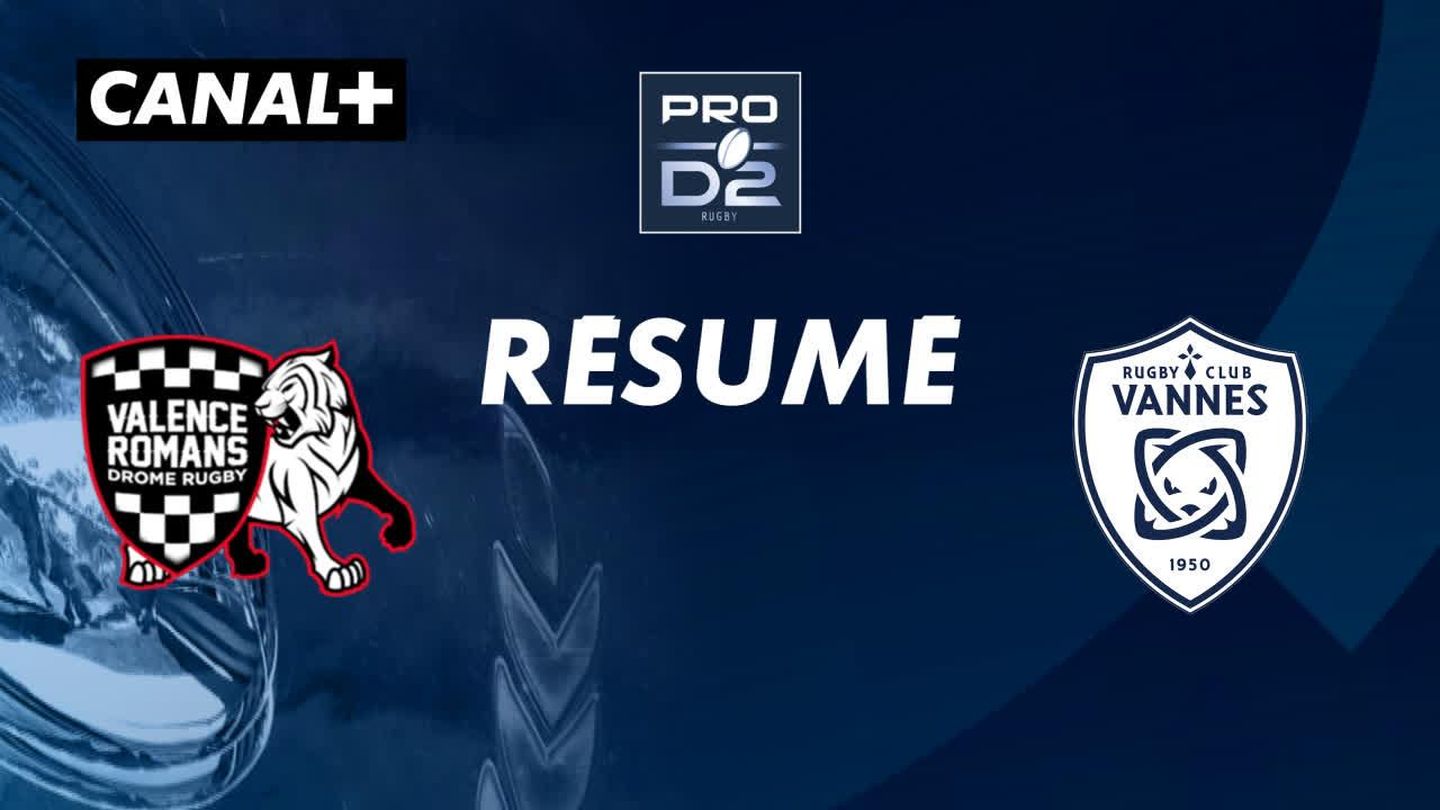 Le résumé de Valence / Vannes