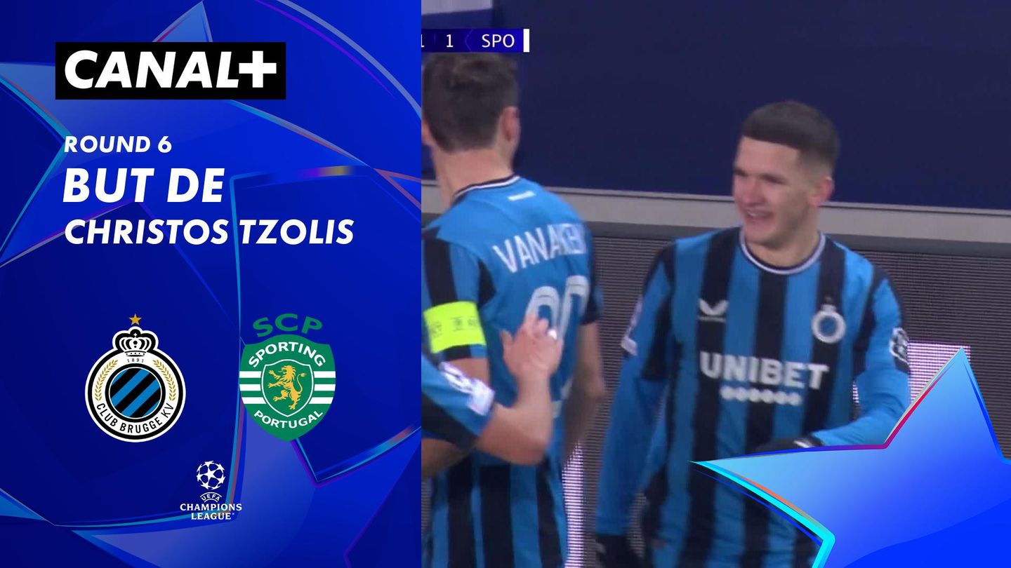 Le but de Christos Tzolis contre Sporting Portugal (24')
