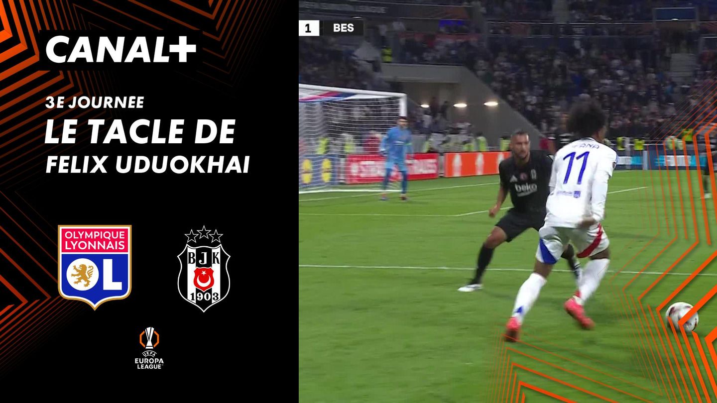 Le tacle de Felix Uduokhai contre Lyon (94')