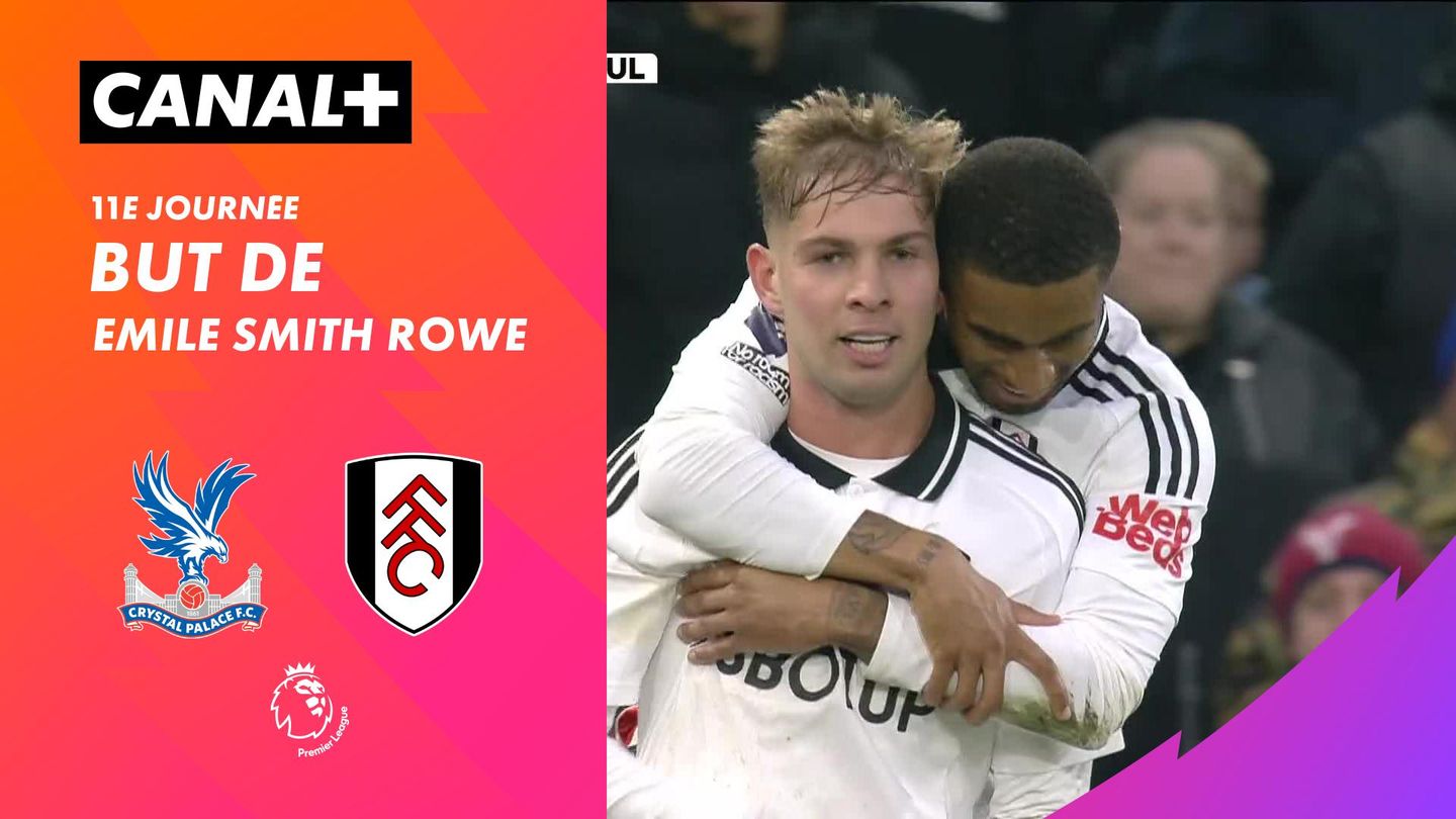 Le but de Emile Smith Rowe contre Crystal Palace (47')