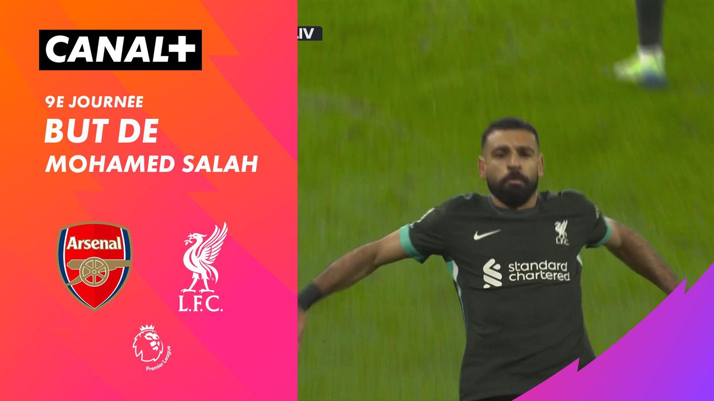 Le but de Mohamed Salah contre Arsenal (81')