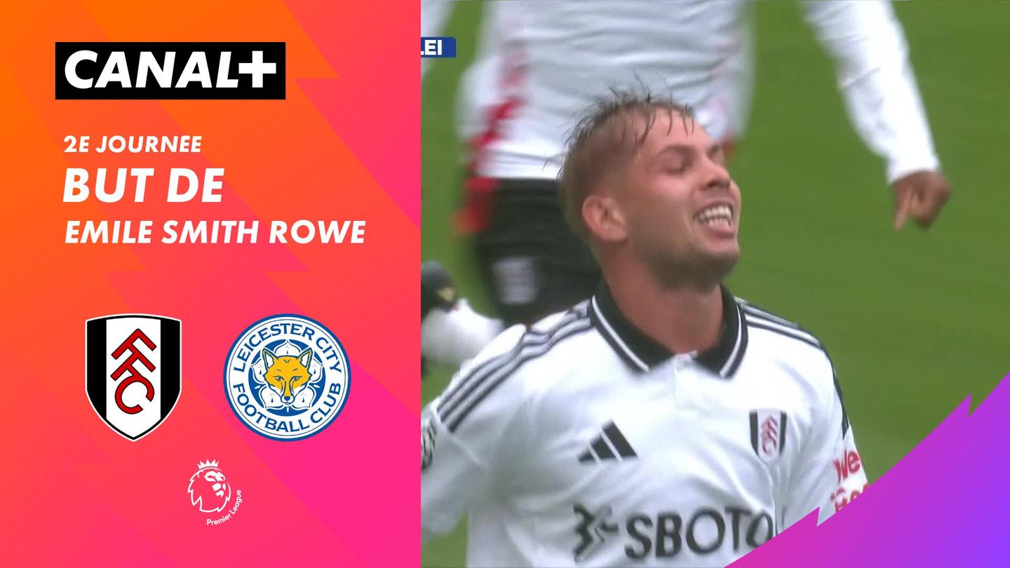 Le but de Emile Smith Rowe contre Leicester (18')