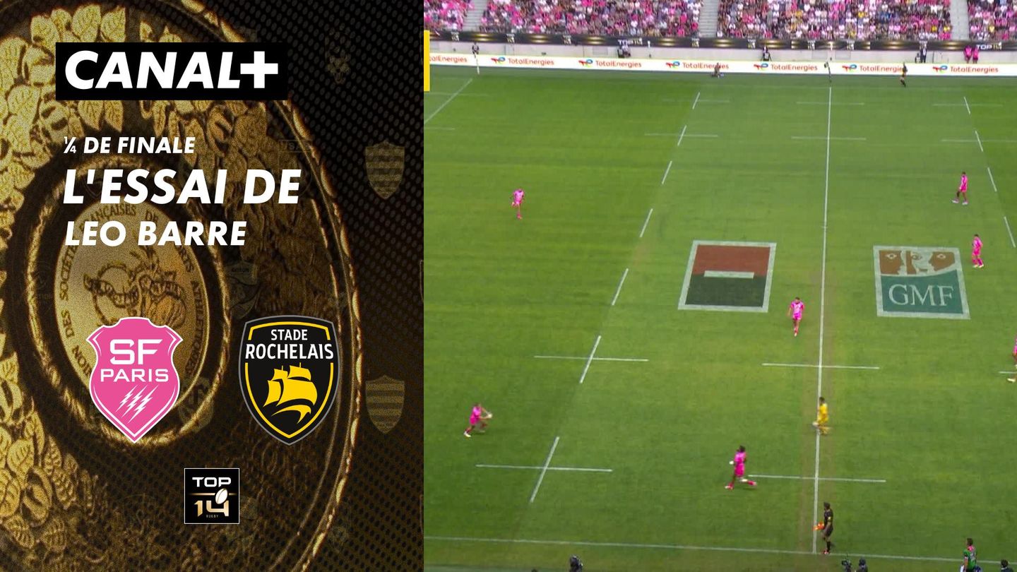 L'essai de Leo Barre contre La Rochelle