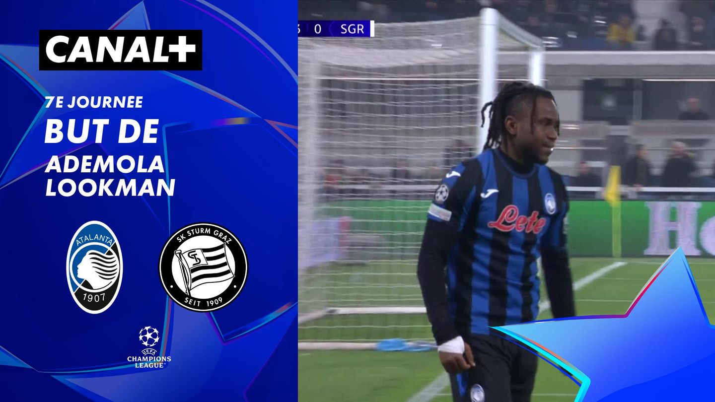 Le but de Ademola Lookman contre Sturm Graz (90')