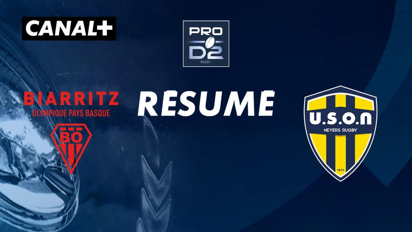 Le résumé de Biarritz / Nevers
