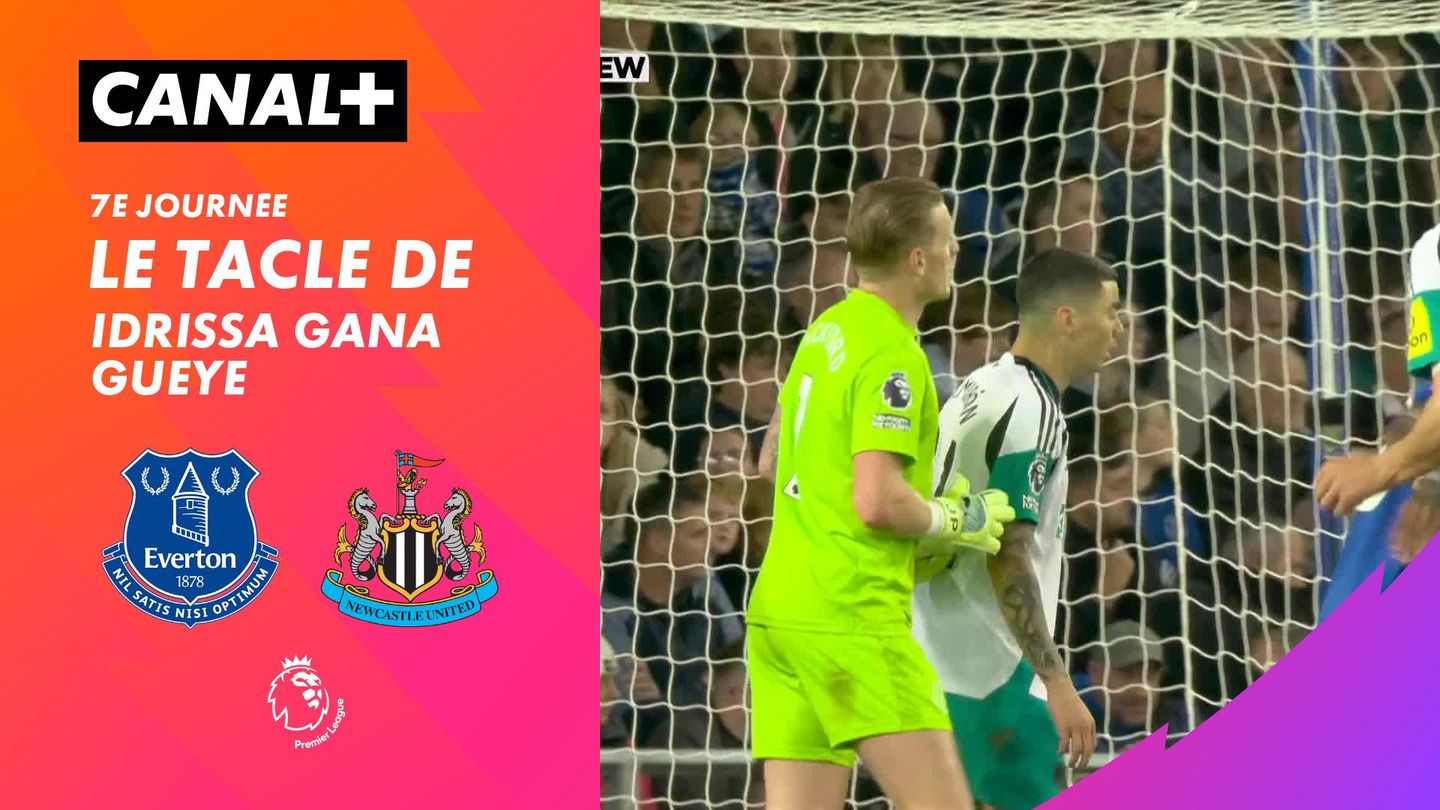 Le tacle de Idrissa Gana Gueye contre Newcastle (66')