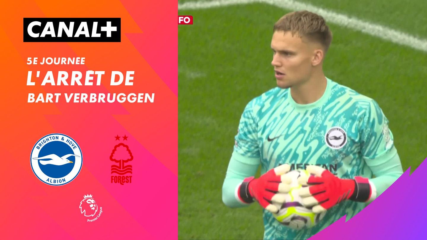 Le arrêt de Bart Verbruggen contre Nottingham (65')