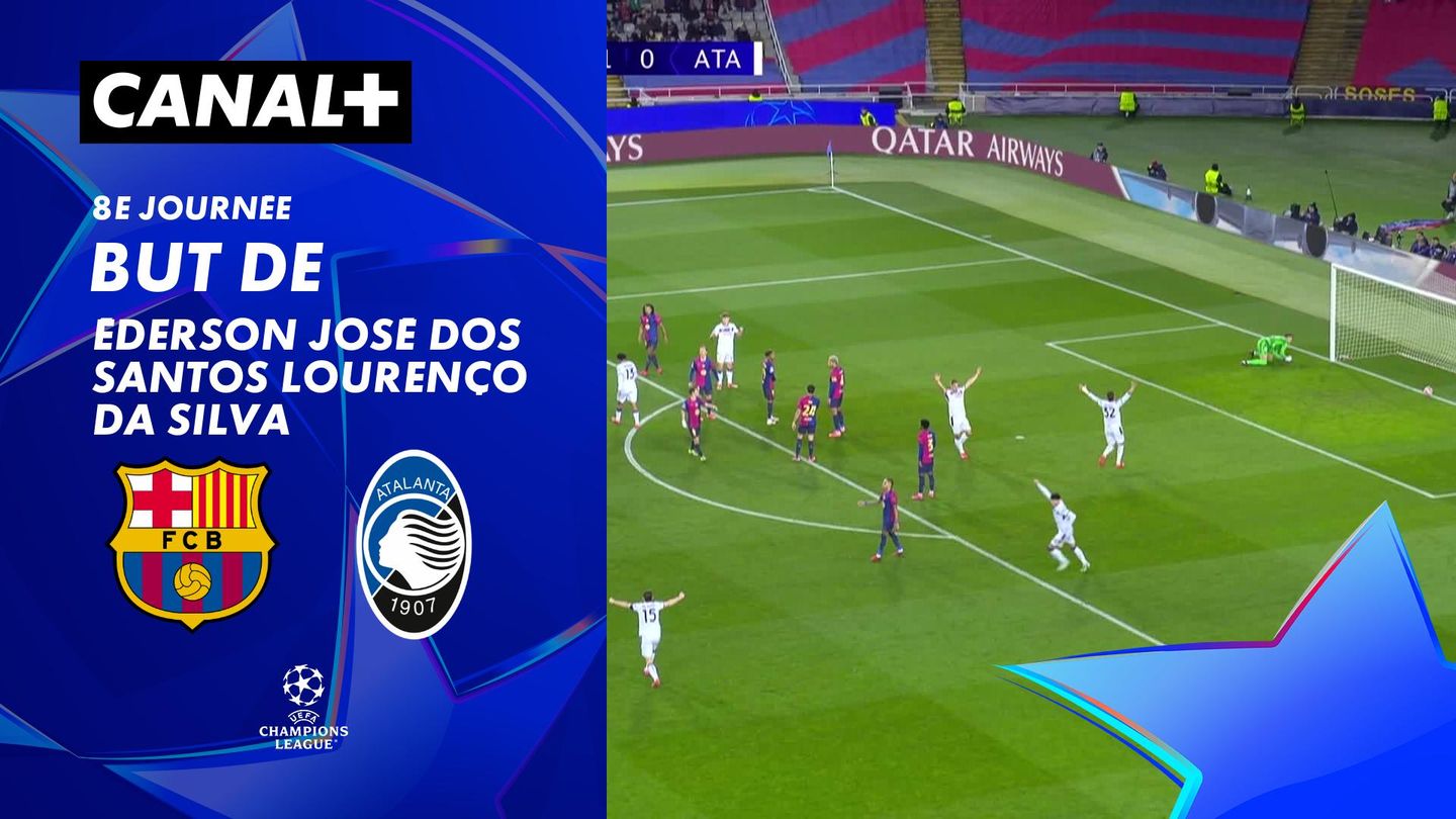 Le but de Éderson José dos Santos Lourenço da Silva contre Barcelone (67')