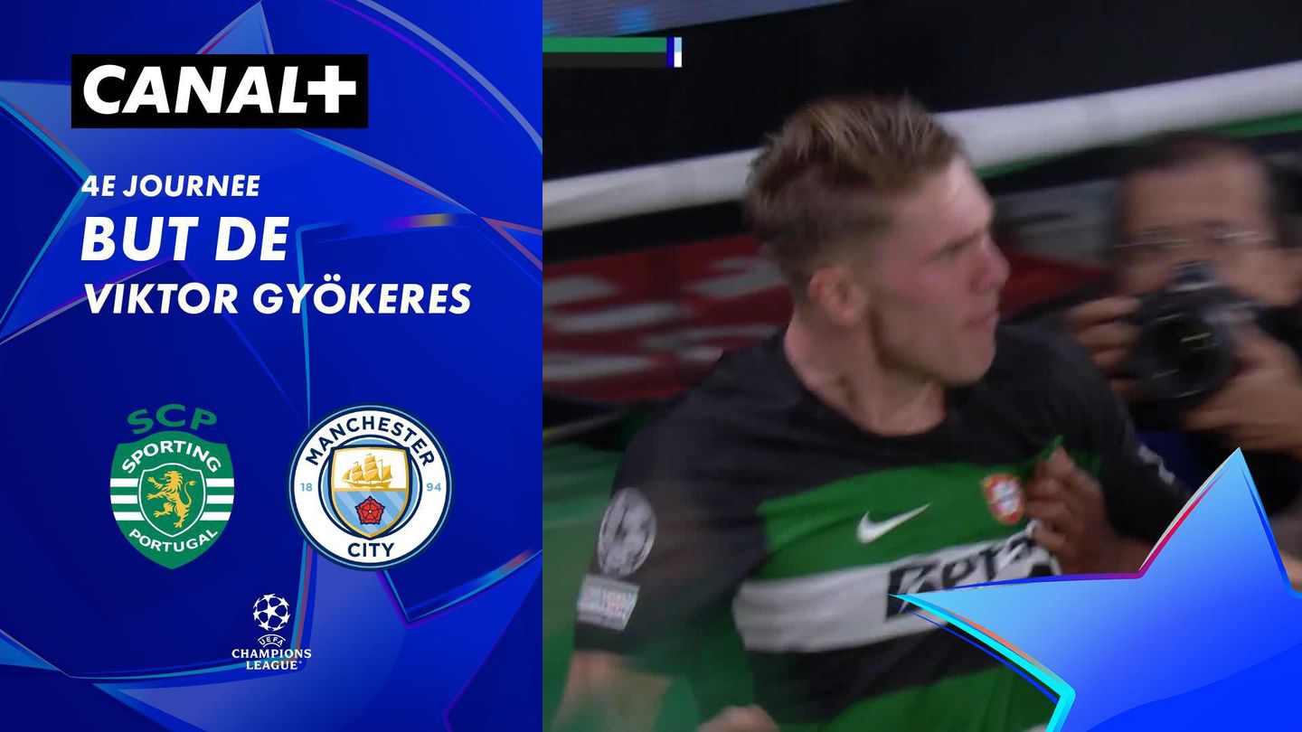 Le but de Viktor Gyökeres contre Manchester City (49')