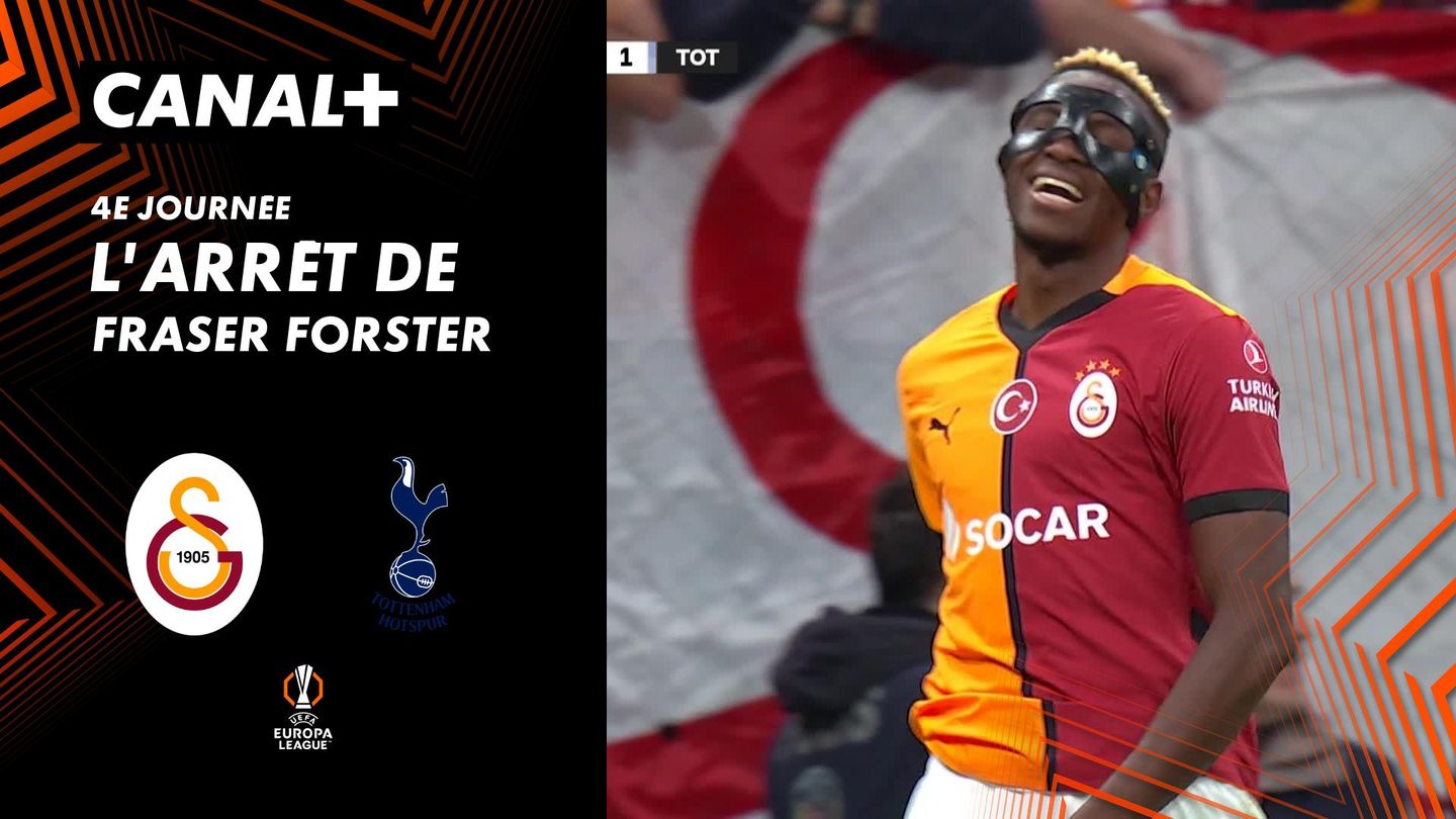 L'arrêt de Fraser Forster contre Galatasaray (56')