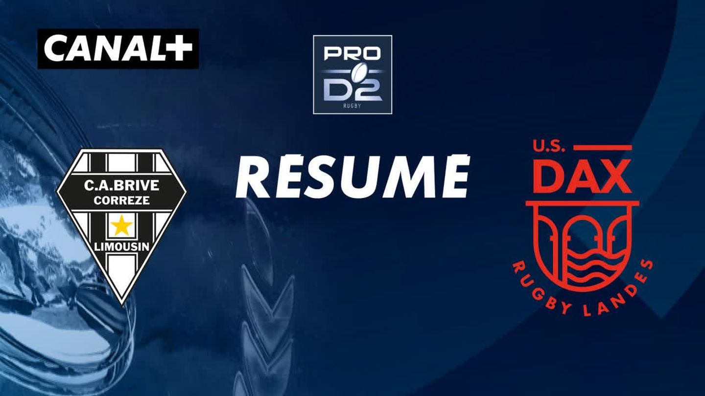 Le résumé de Brive / Dax