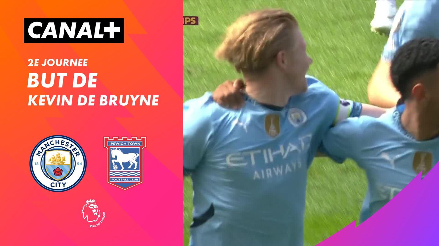 Le but de Kevin De Bruyne contre Ipswich (14')