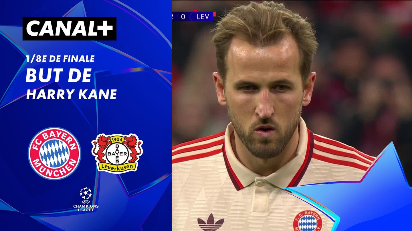 Le but de Harry Kane contre Leverkusen (75')