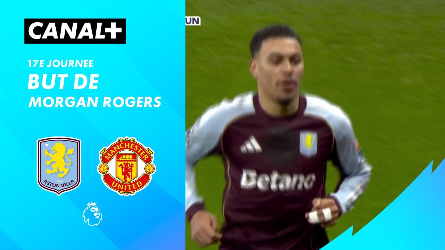 Le but de Morgan Rogers contre Man United (45')