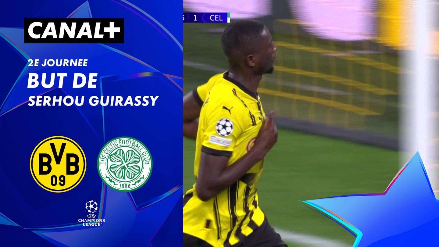 Le but de Serhou Guirassy contre Celtic (40')