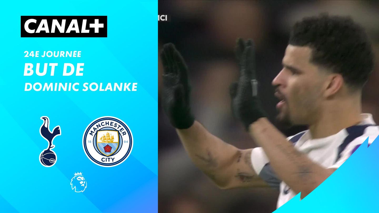 Le but de Dominic Solanke contre Man City (53')