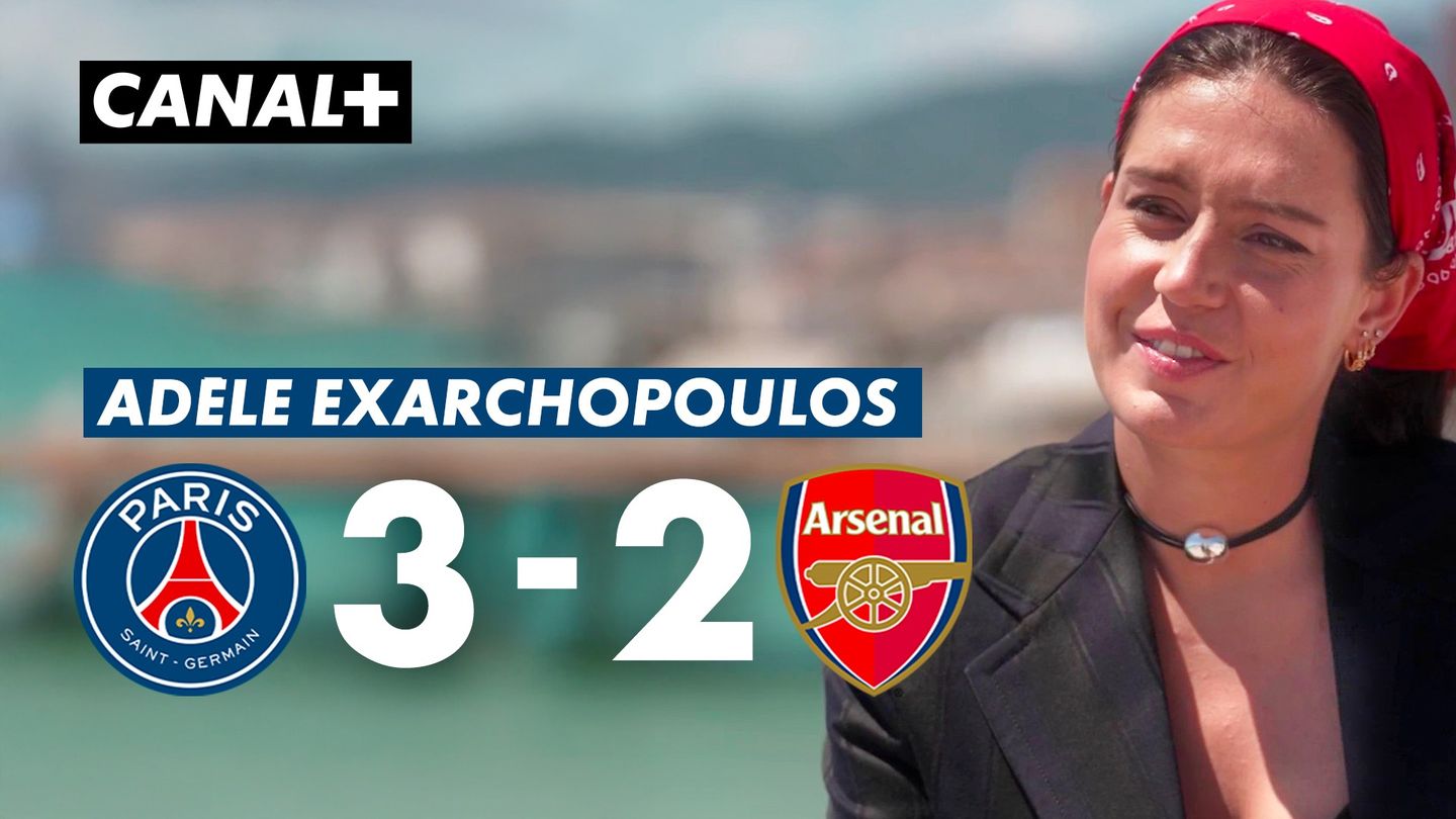 Le pronostic d'Adèle Exarchopoulos pour la finale PSG - Arsenal