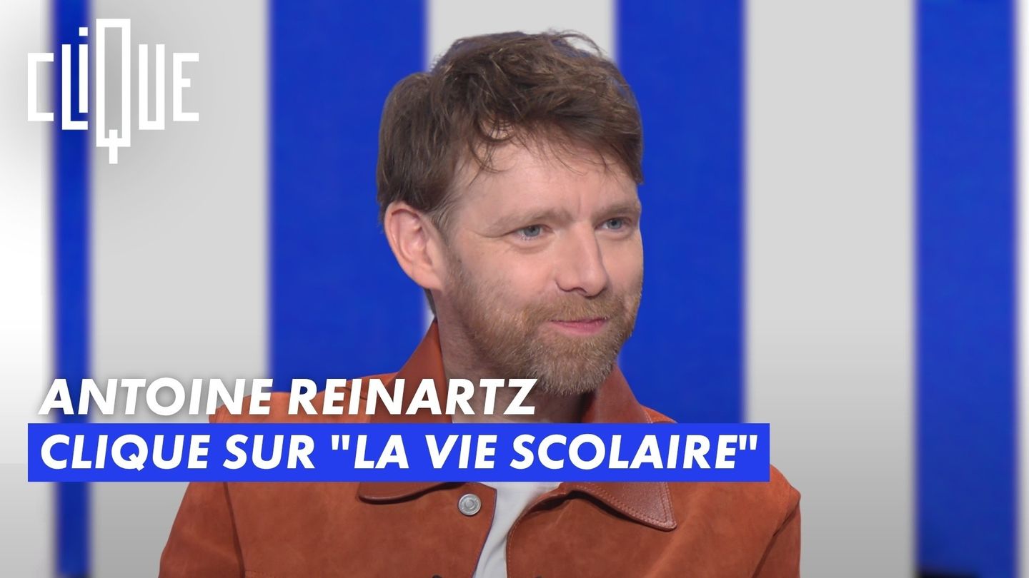 Antoine Reinartz clique sur "La vie scolaire"