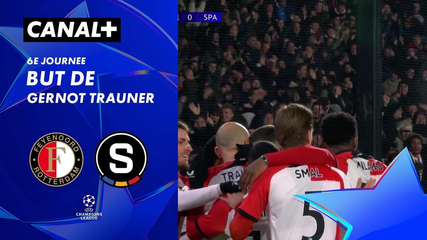 Le but de Gernot Trauner contre Sparta Prague (8')