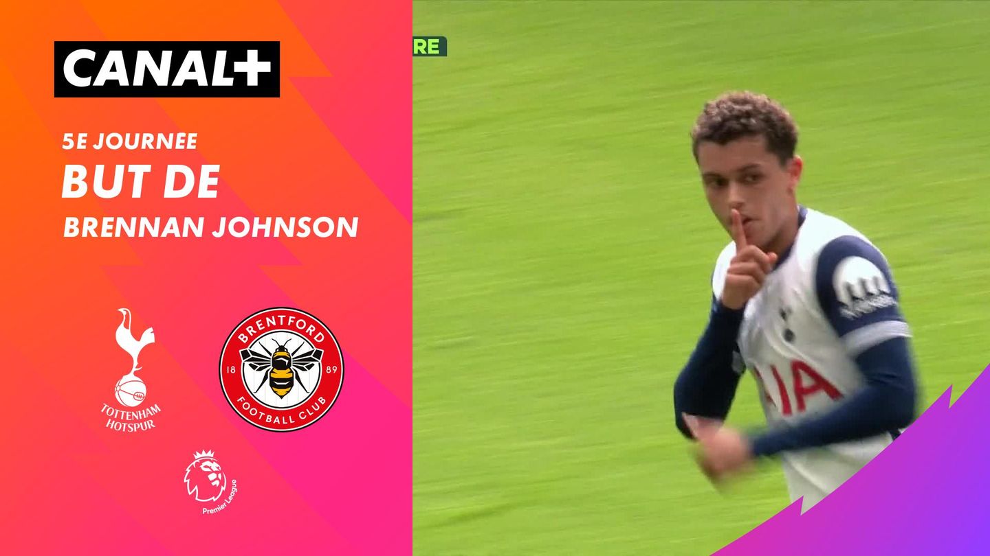 Le but de Brennan Johnson contre Brentford (28')