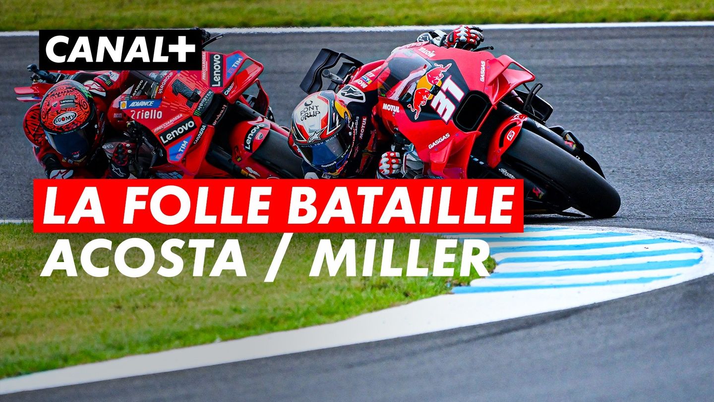 Énorme bataille Acosta / Miller au Grand Prix de Thaïlande - MotoGP