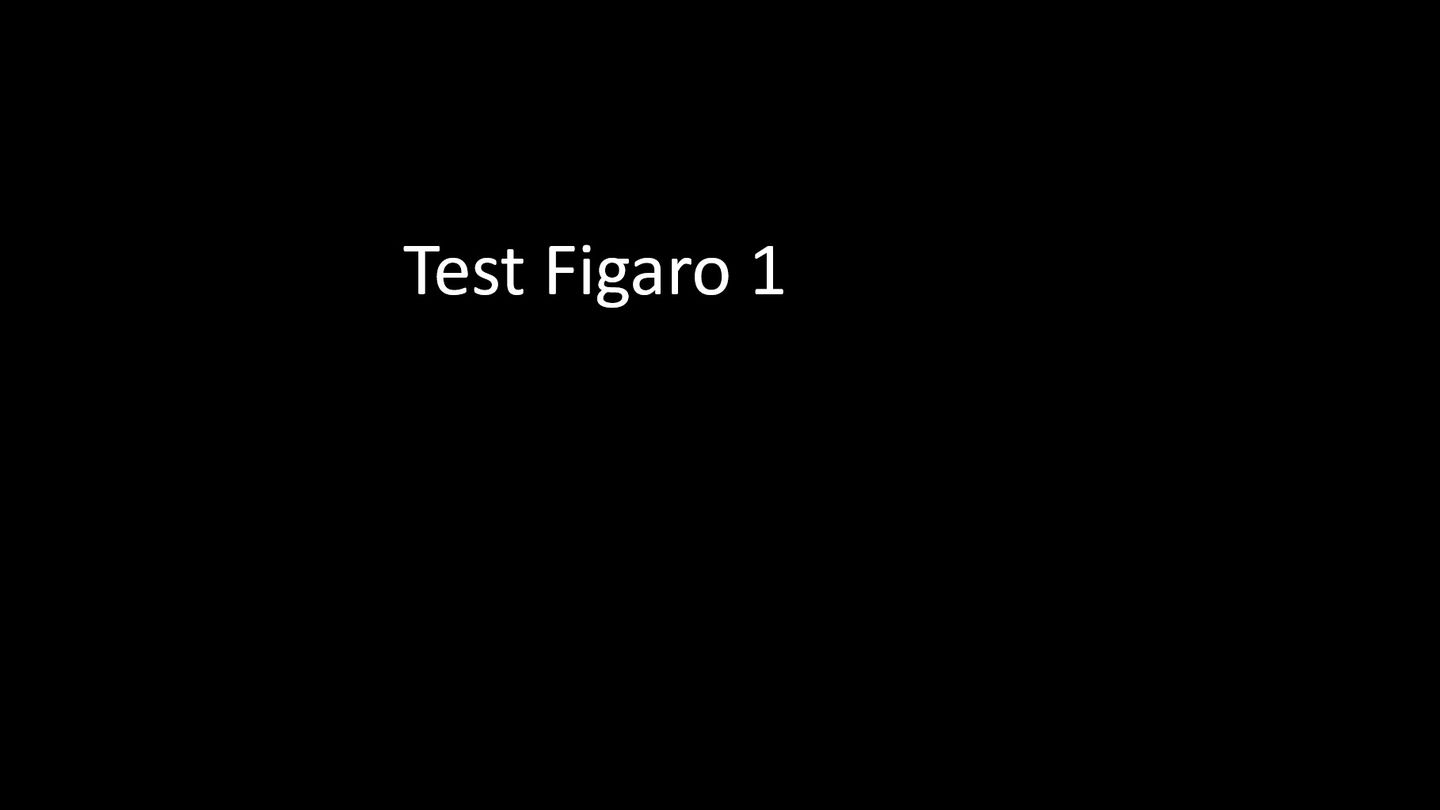 Test pivot Figaro