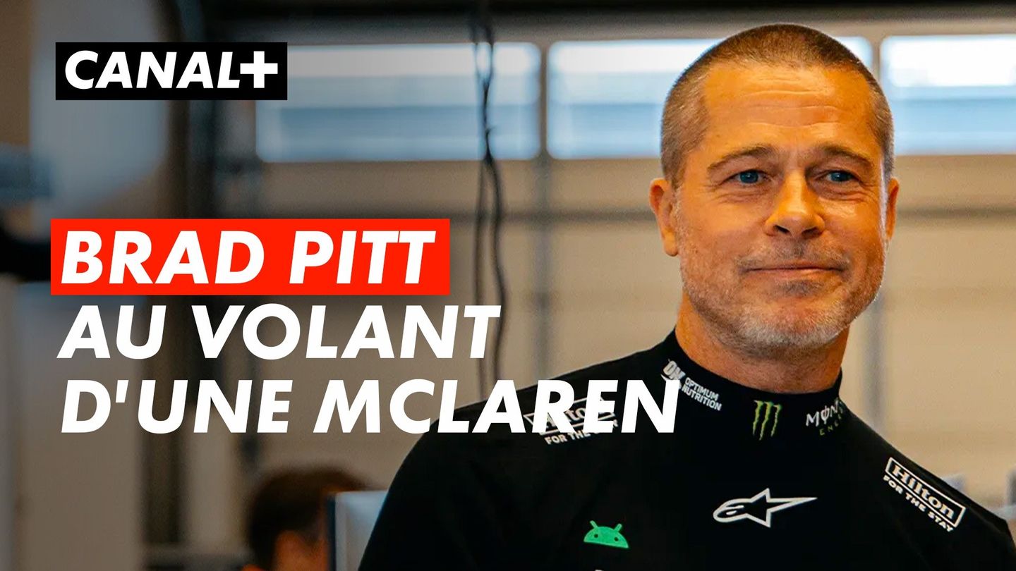 Formule 1 : Après le film F1, Brad Pitt a piloté une monoplace McLaren