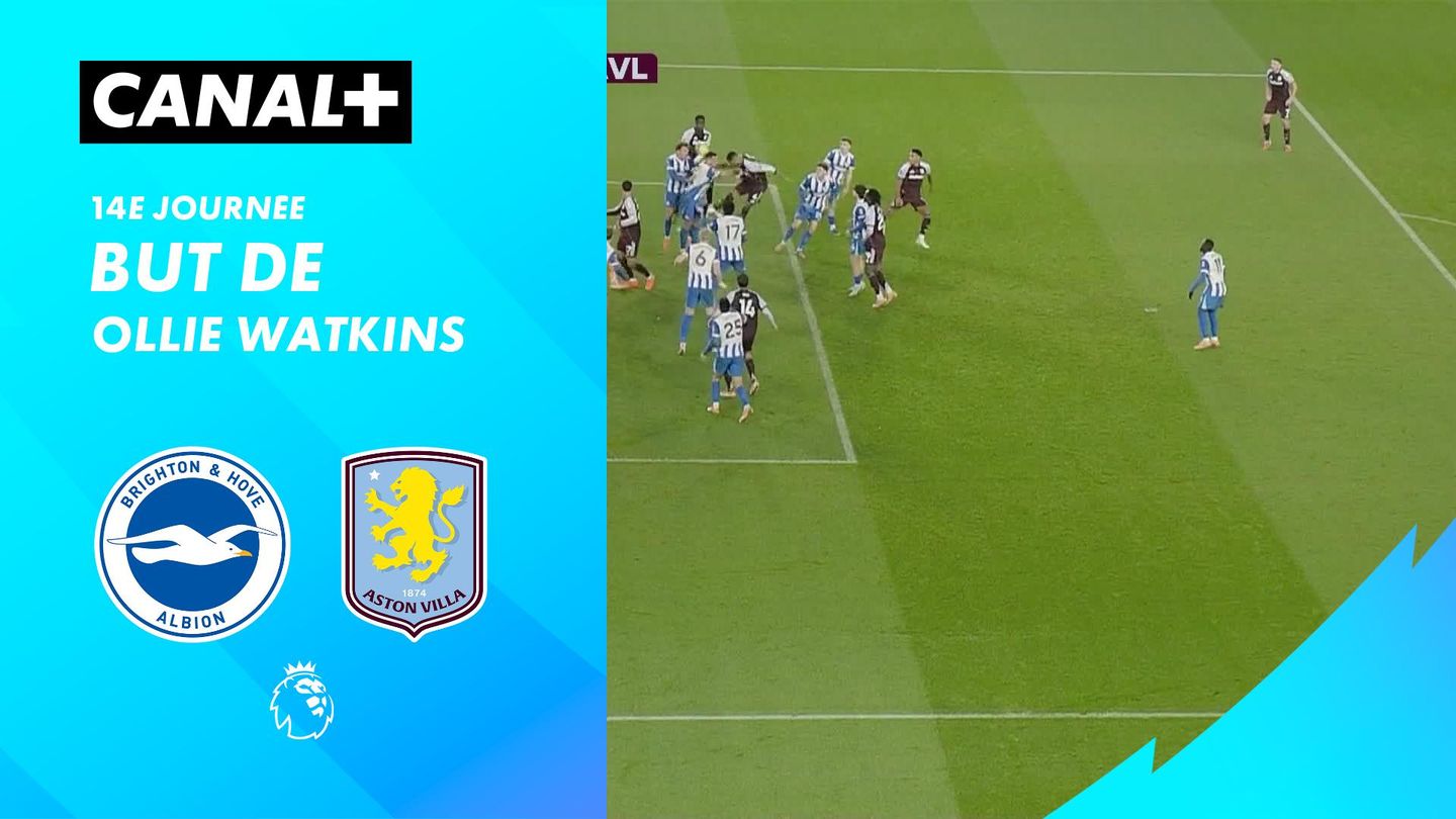 Le but de Ollie Watkins contre Brighton (52')