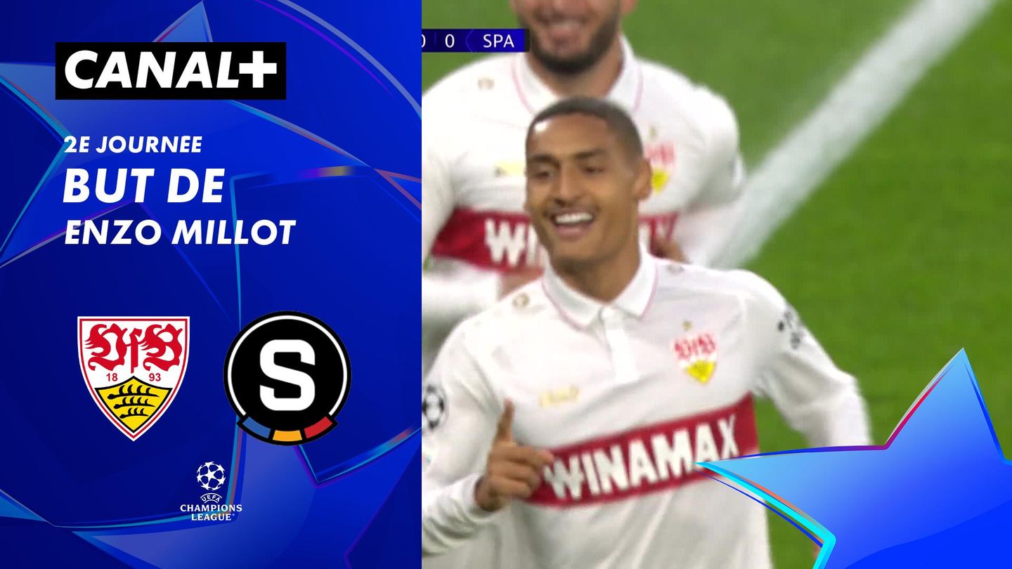 Le but de Enzo Millot contre Sparta Prague (7')