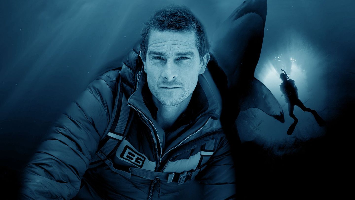 Bear Grylls vs. Shark