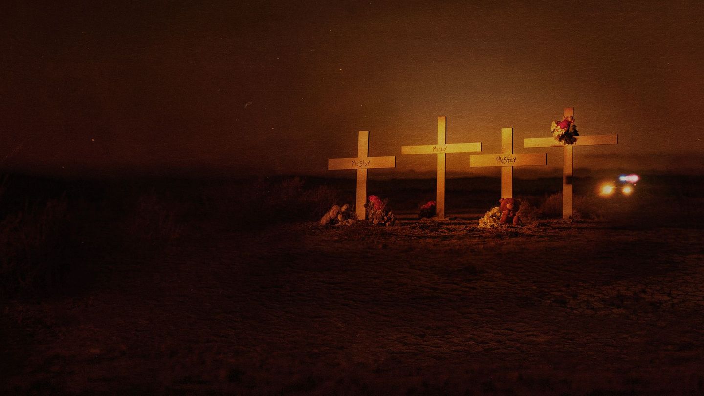 Deux tombes dans le désert