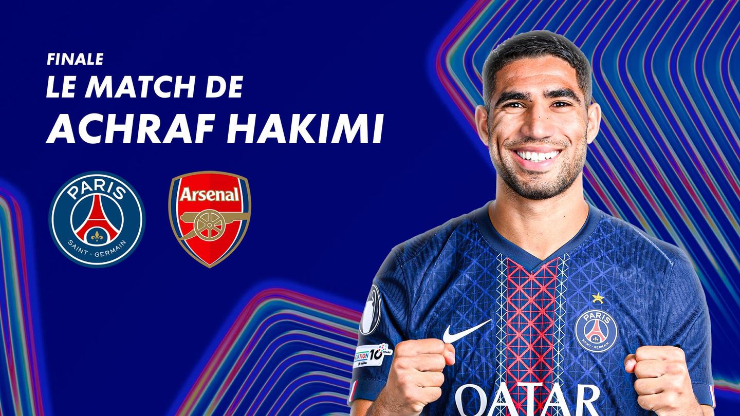 Focus sur le match de Achraf Hakimi contre Arsenal
