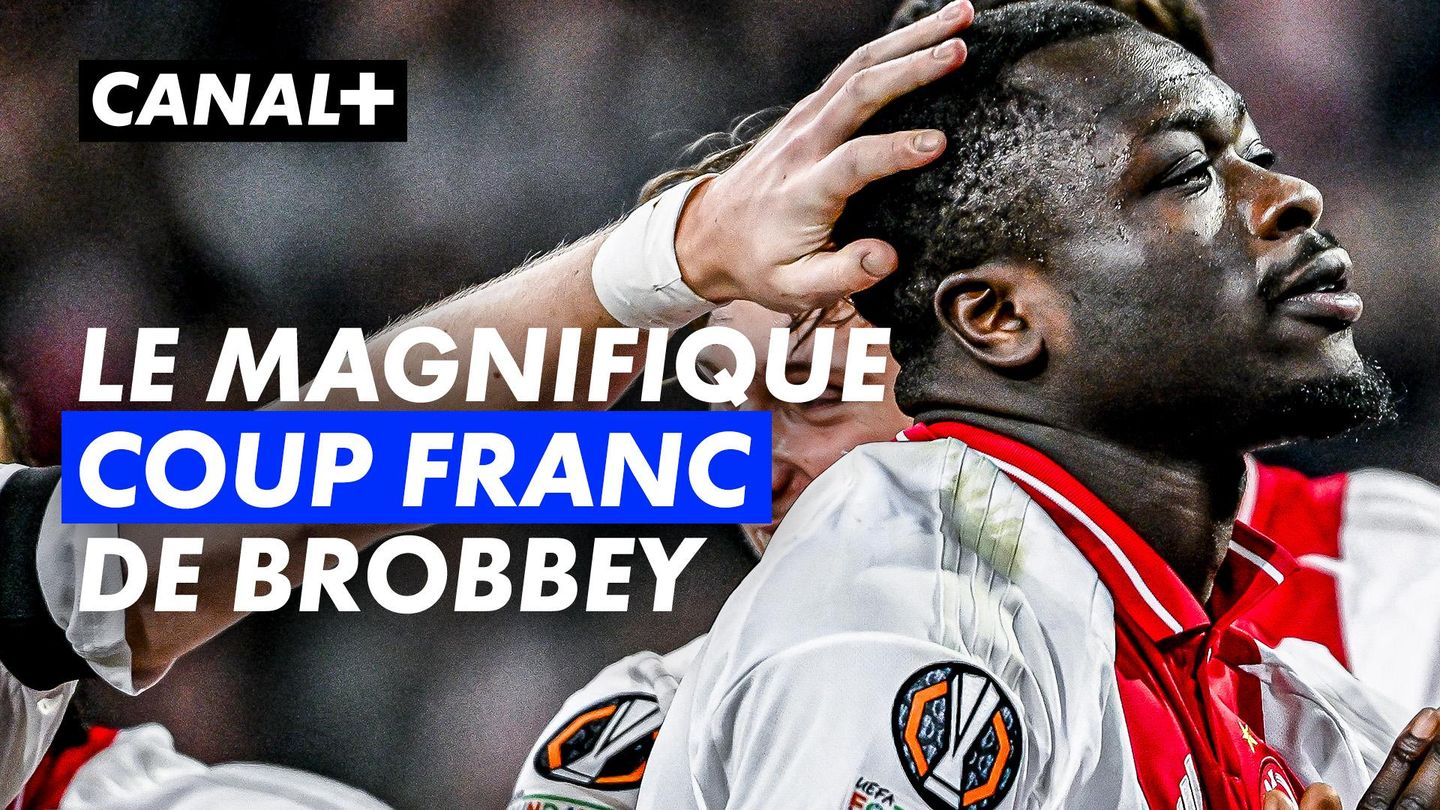 Brobbey au coup franc !