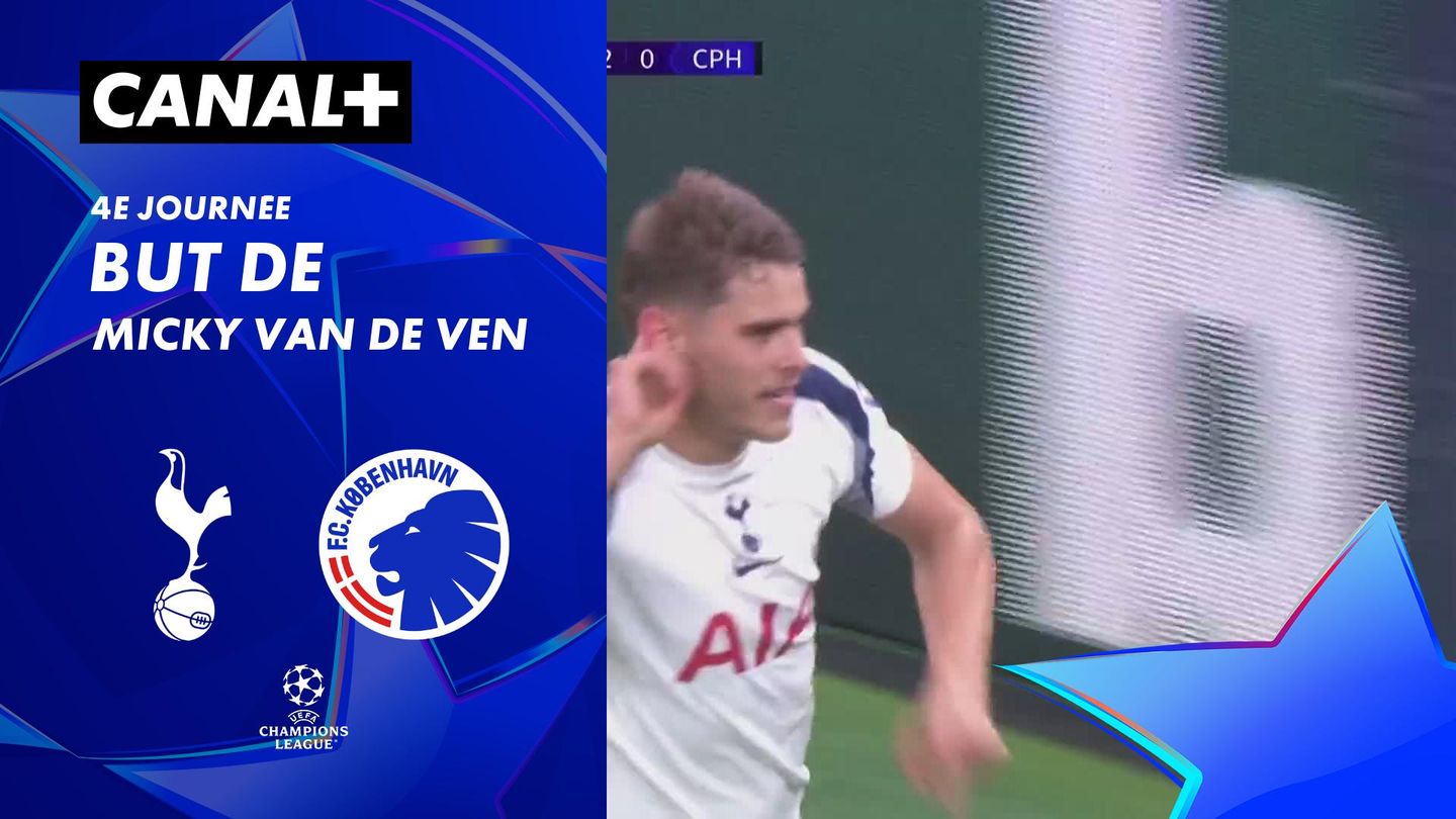 Le but de Micky van de Ven contre Copenhague (64')