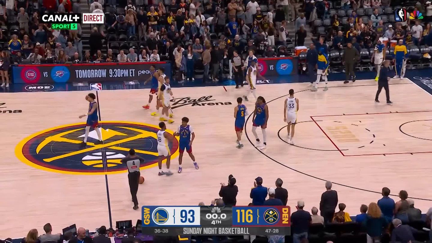 Denver Nuggets vs. Golden State Warriors - Game Highlights