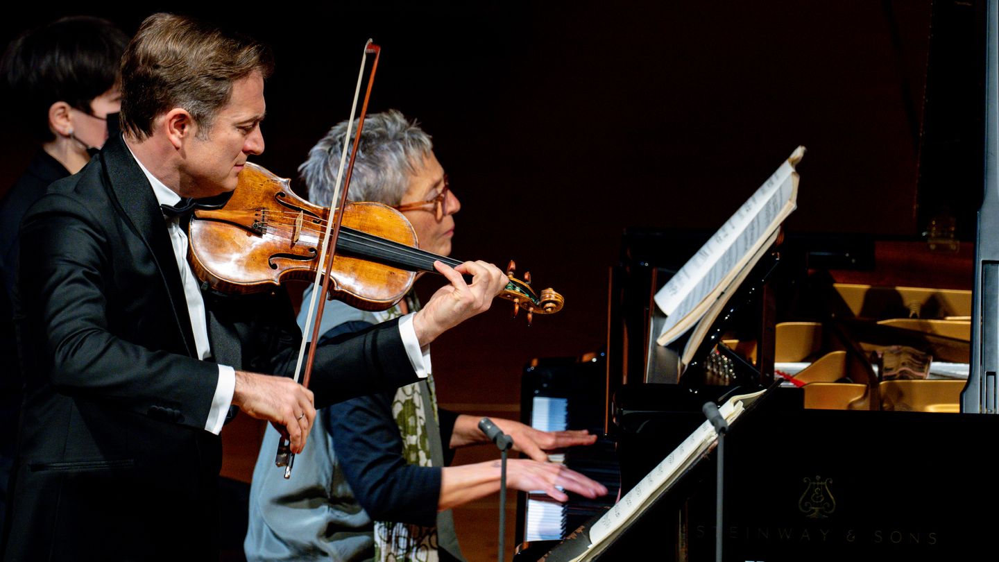 Maria João Pires et Renaud Capuçon à Gstaad