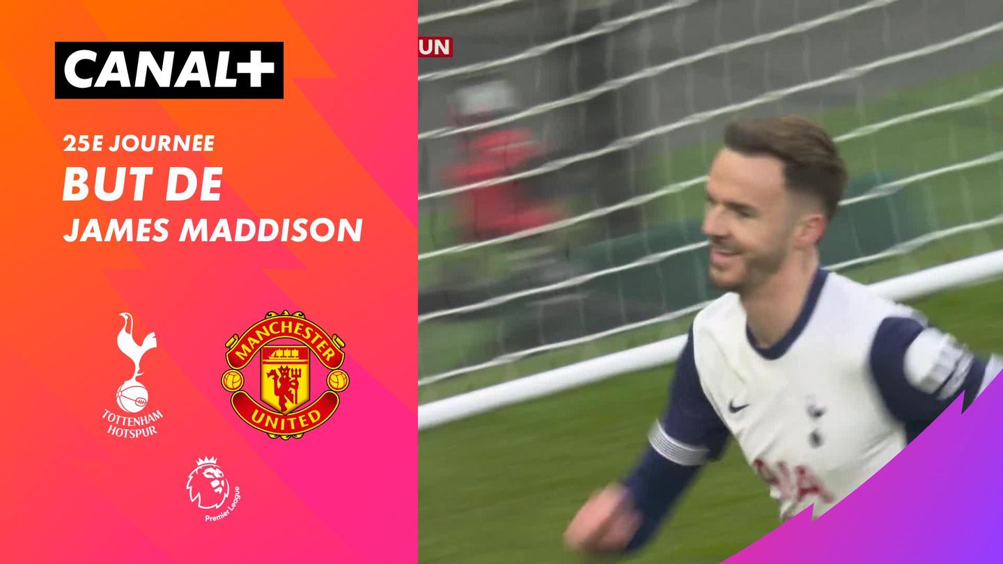 Le but de James Maddison contre Man United (13')