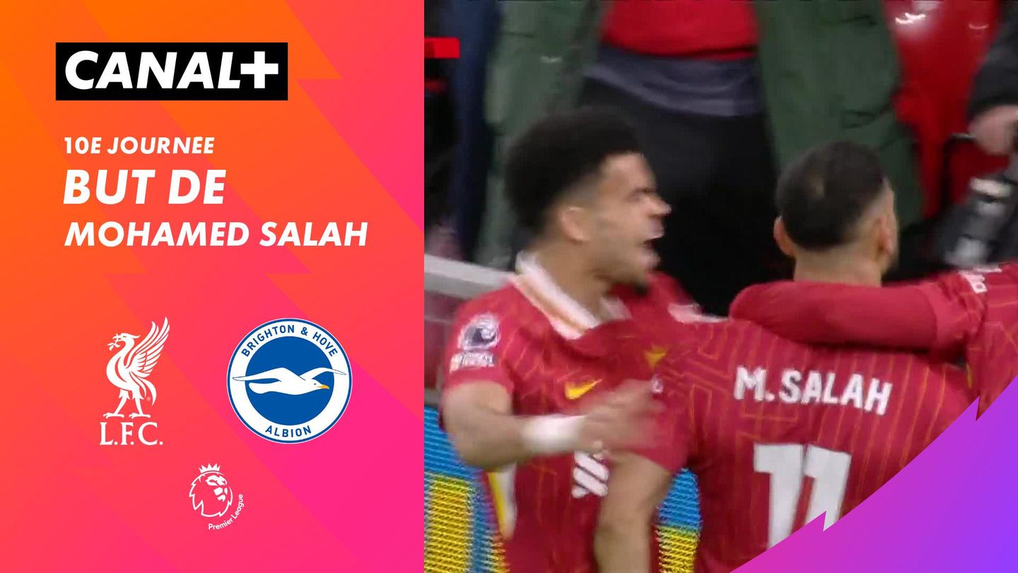 Le but de Mohamed Salah contre Brighton (72')