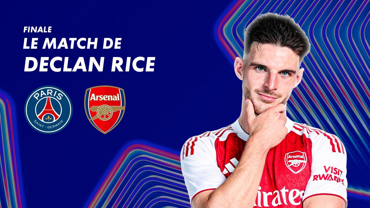 Focus sur le match de Declan Rice contre Paris SG