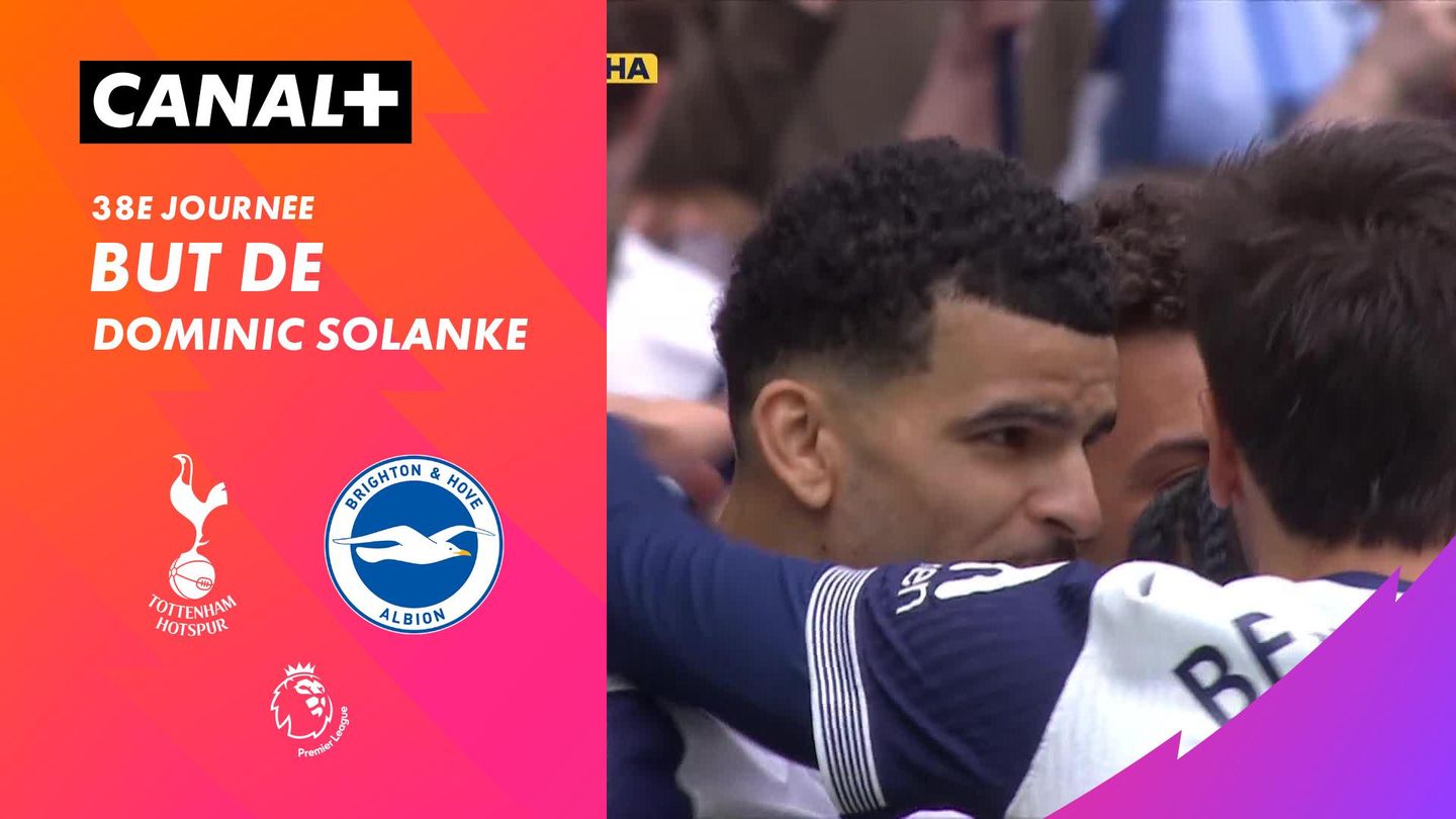 Le but de Dominic Solanke contre Brighton (17')