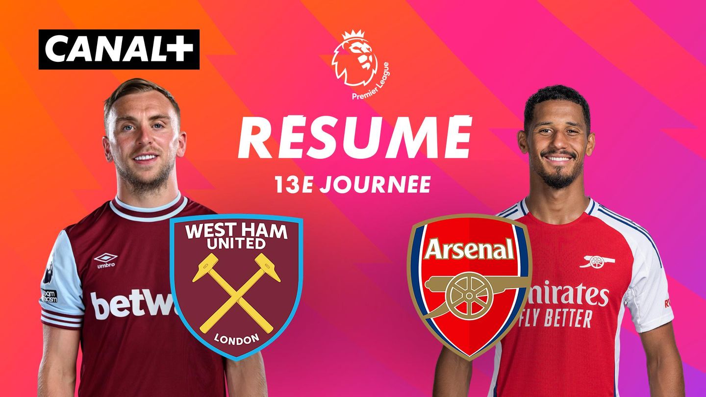 Le résumé de West Ham / Arsenal