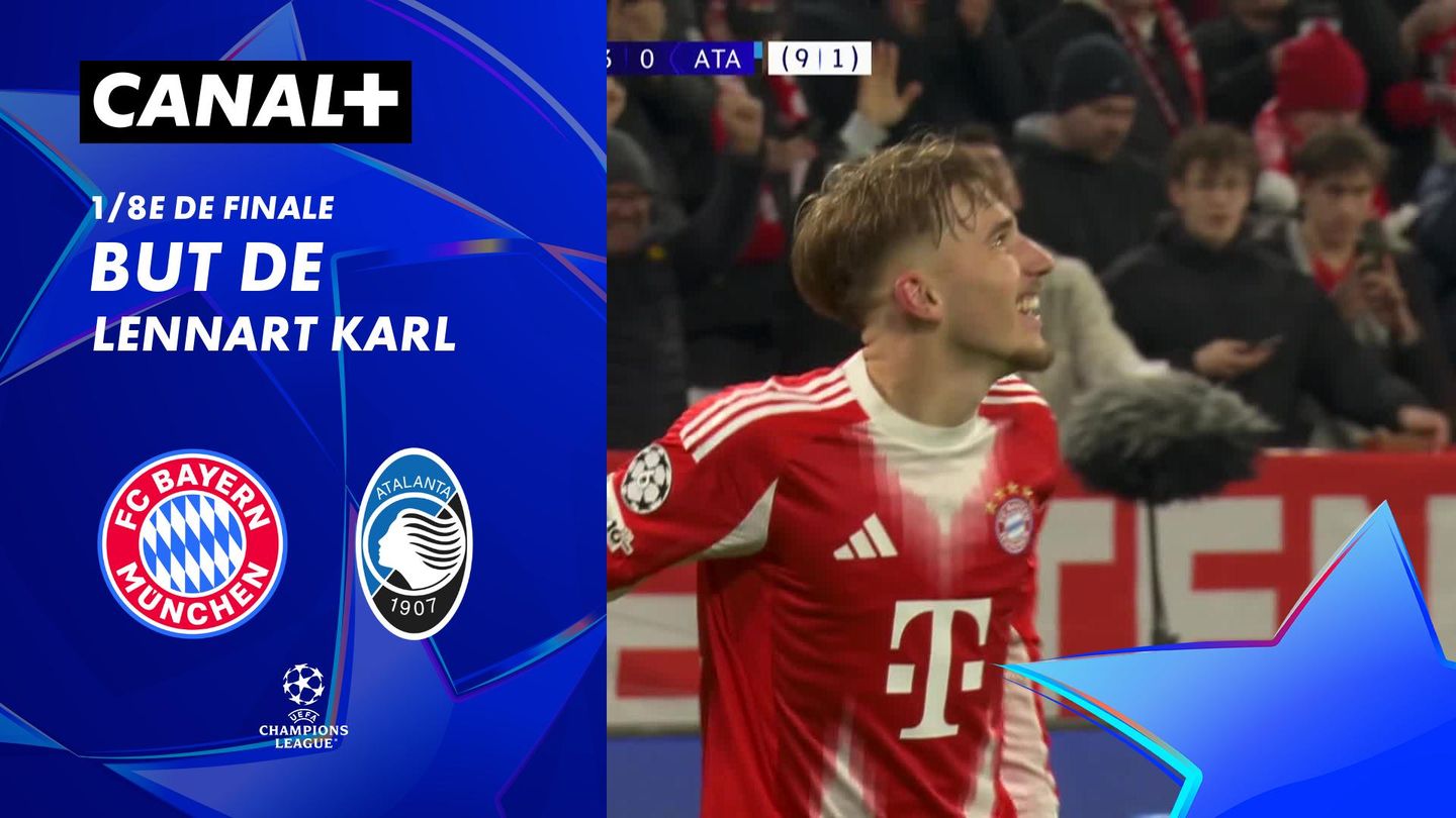 Le but de Lennart Karl contre Atalanta (56')