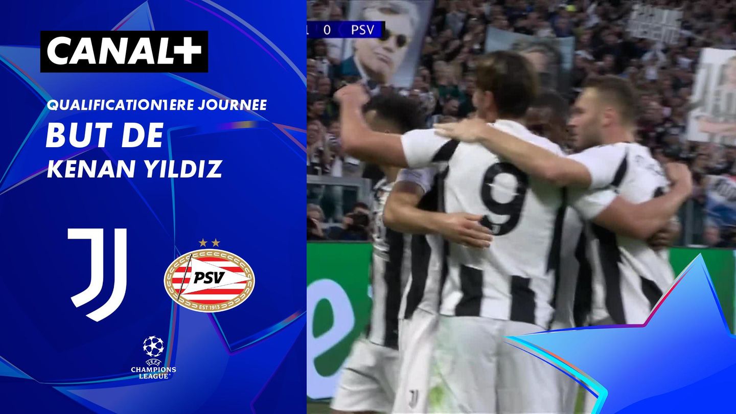 Le but de Kenan Yildiz contre PSV Eindhoven (21')