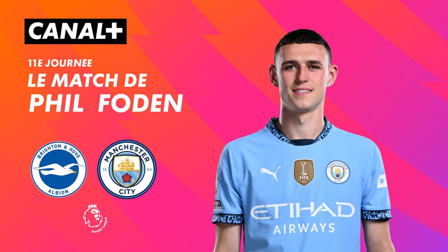 Focus sur le match de Phil Foden contre Brighton